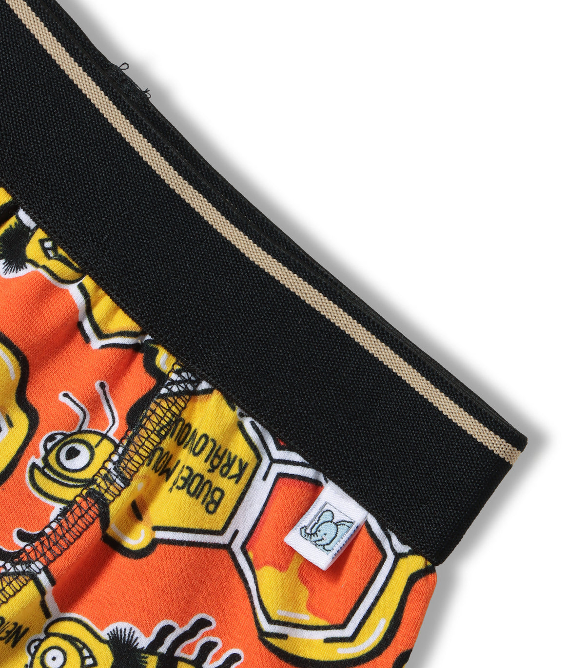 Honey Bee Print Kids Boys Cotton Trunks