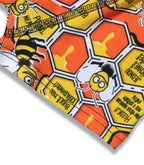 Honey Bee Print Kids Boys Cotton Trunks