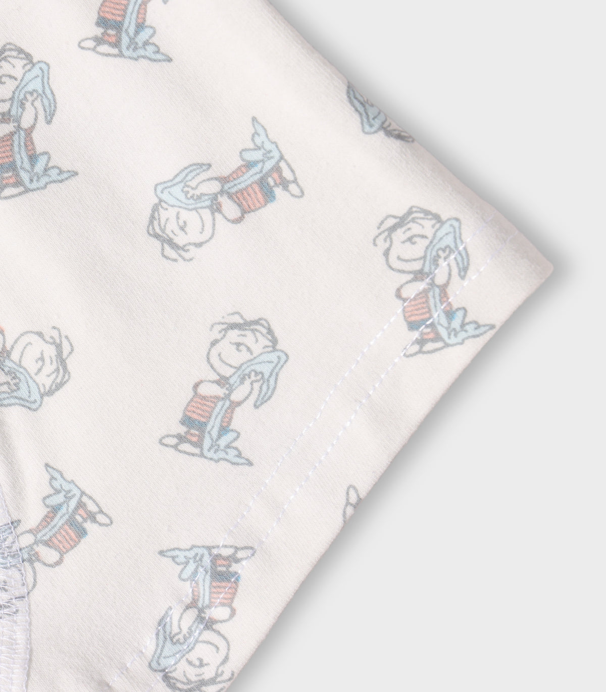 Cute Bunny Print Kids Boys Cotton Trunks