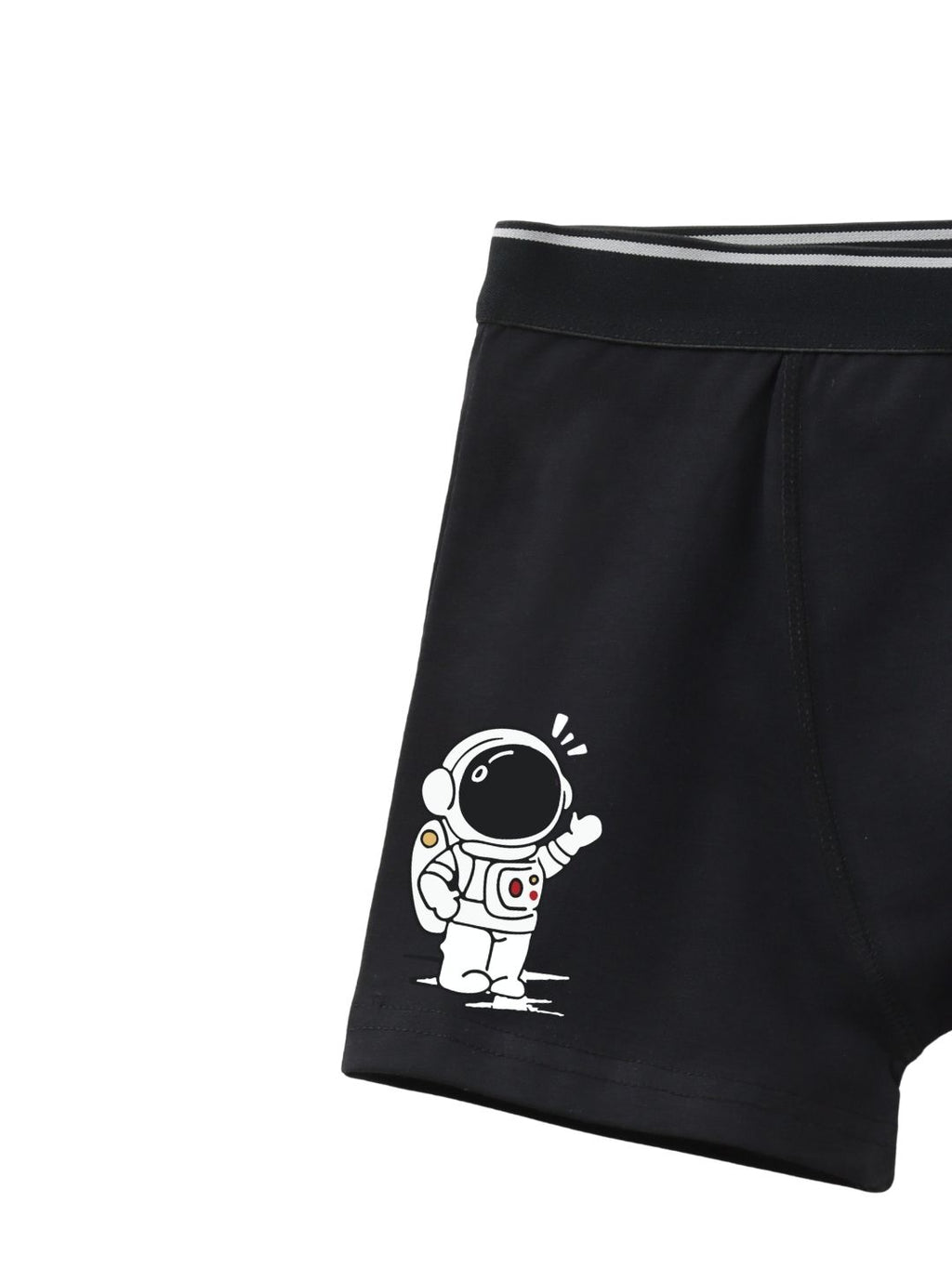 Navy Blue Space Explorer Astronaut Adventure Boys Trunks