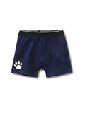 Navy Blue Bear Paw Adventure Boys Trunks