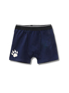 Navy Blue Bear Paw Adventure Boys Trunks