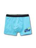 Sky Blue Fast Car Racing Adventure Boys Trunks