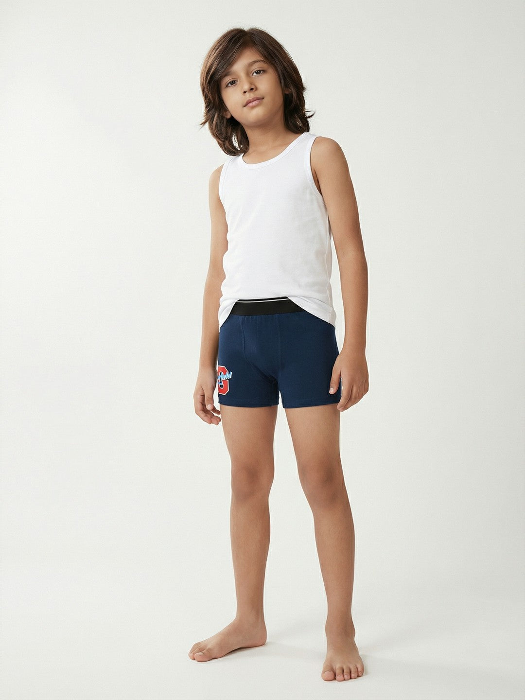 Cool Cat Printed Blue Boys Trunks - Garfield©