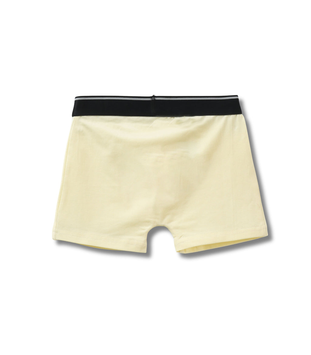Cream Yellow Garfield Chef Lasagna Lover Boys Trunks