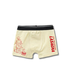 Cream Yellow Garfield Chef Lasagna Lover Boys Trunks