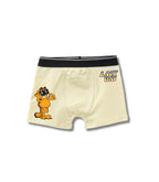 Cream Yellow Garfield Lazy Day Chill Mode Boys Trunks