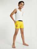 Skywalkin Printed Yellow Boys Trunks - Garfield©