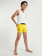 Skywalkin Printed Yellow Boys Trunks - Garfield©