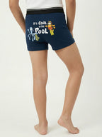 The Cat with Octopus Blue Boys Trunks - Garfield©