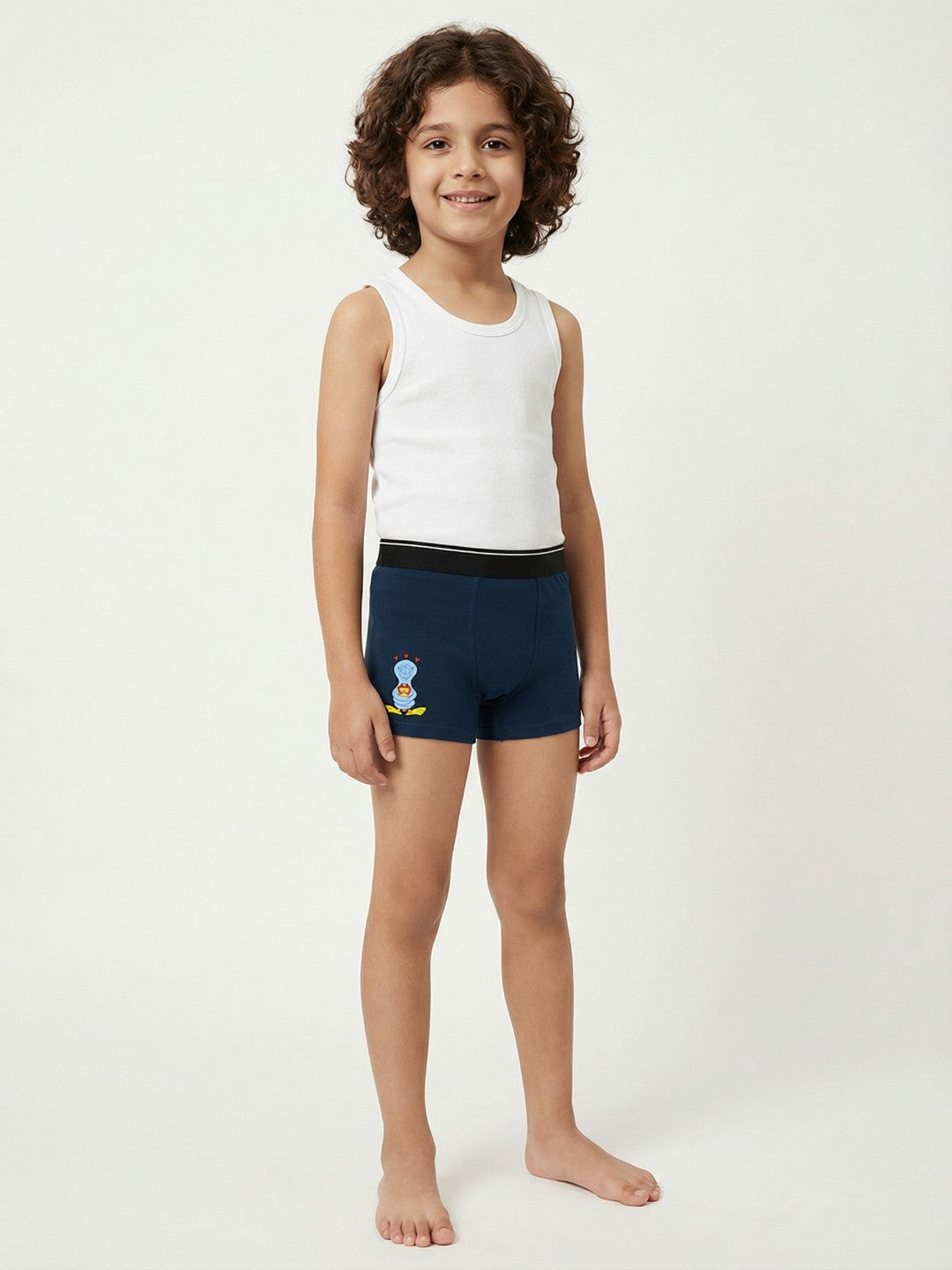 The Cat with Octopus Blue Boys Trunks - Garfield©