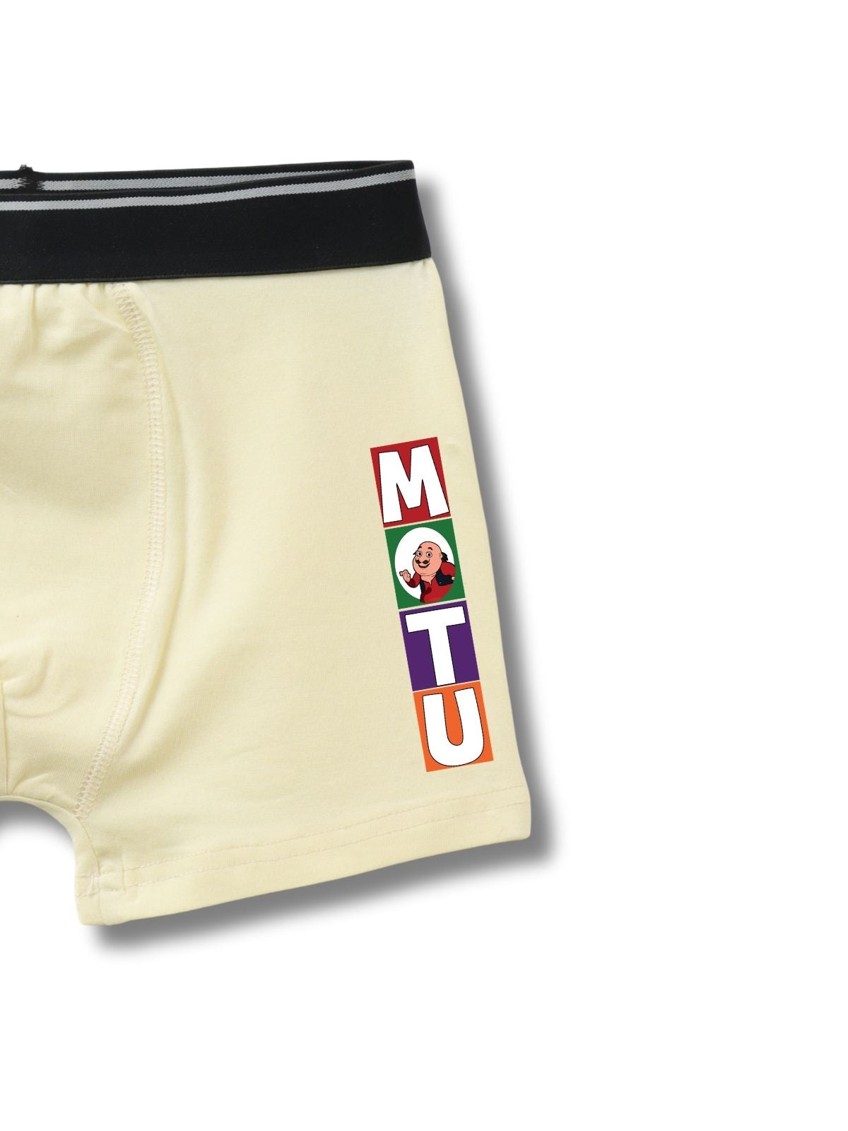 Vertical Logo Kids Boys Trunks - Motu Patlu©