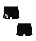 We are Heros Printed Black Boys Trunks - Motu Patlu©