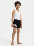 We are Heros Printed Black Boys Trunks - Motu Patlu©