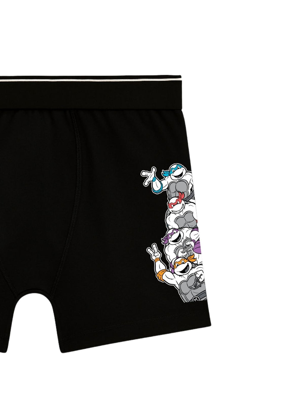 Boys Cotton Stretch Kids Trunks - Ninja Turtles©