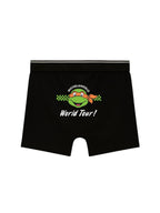 Black Boys Cotton Stretch Kids Trunks - Ninja Turtles©