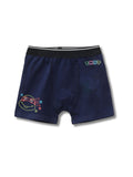 Neon Raphael Face Print Kids Boys Trunks - Ninja Turtles©
