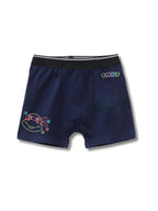 Neon Raphael Face Print Kids Boys Trunks - Ninja Turtles©