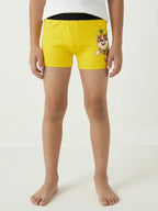Rubble Printed Yellow Boys Trunks - Paw Patrol©