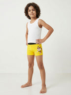 Rubble Printed Yellow Boys Trunks - Paw Patrol©