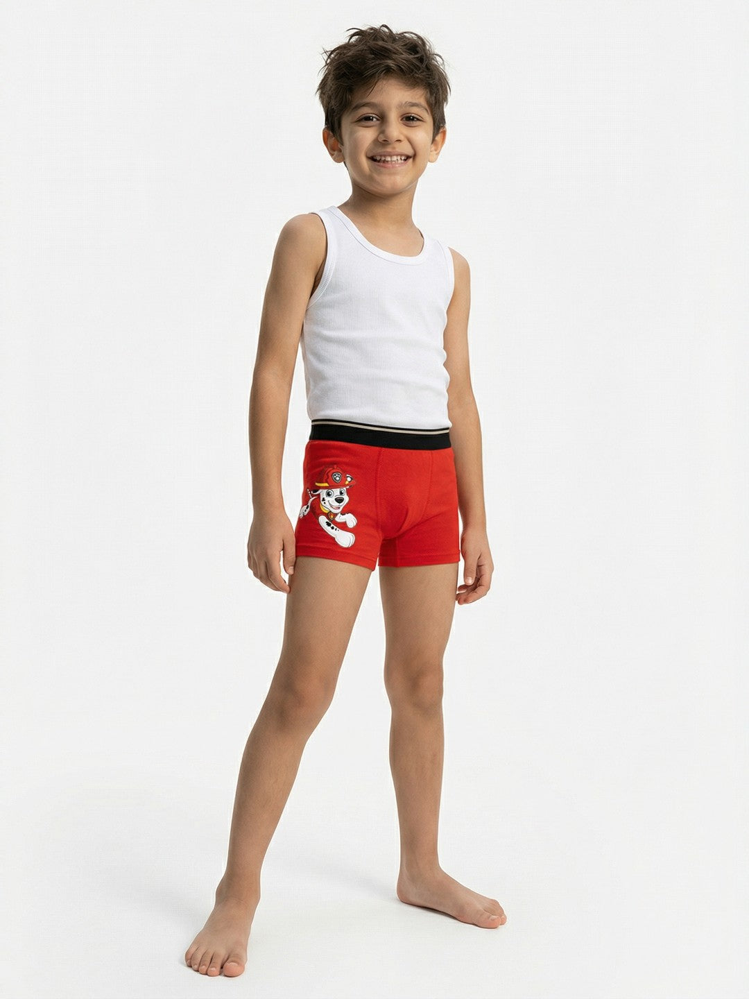Marshall Play Printed Red Boys Trunks - Paw Patrol©