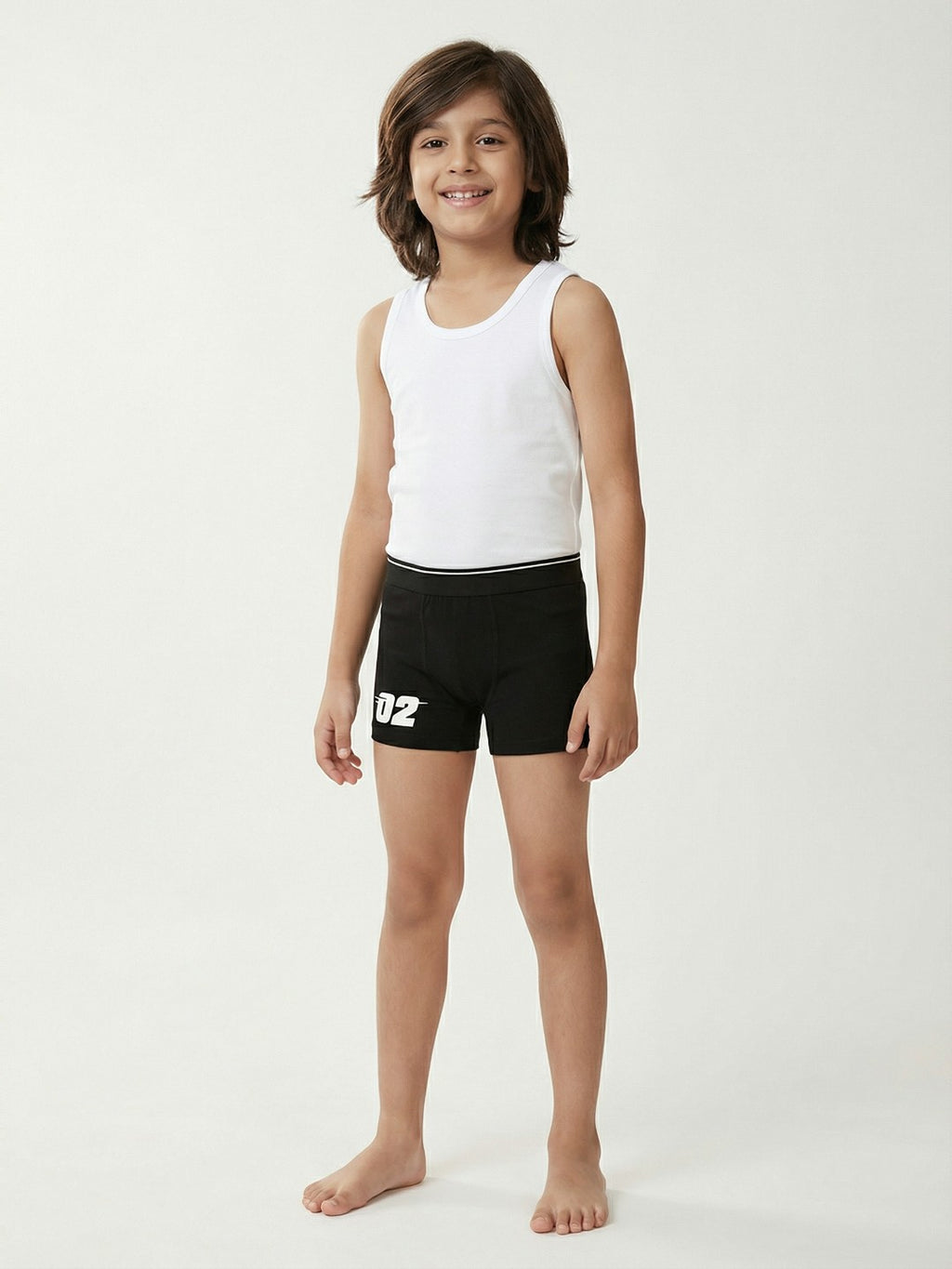 Chase 02 Printed Black Boys Trunks - Paw Patrol©