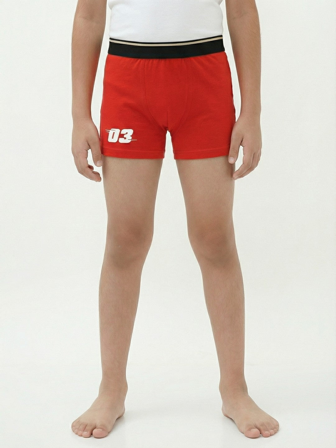 Marshall 03 Printed Red Boys Trunks - Paw Patrol©