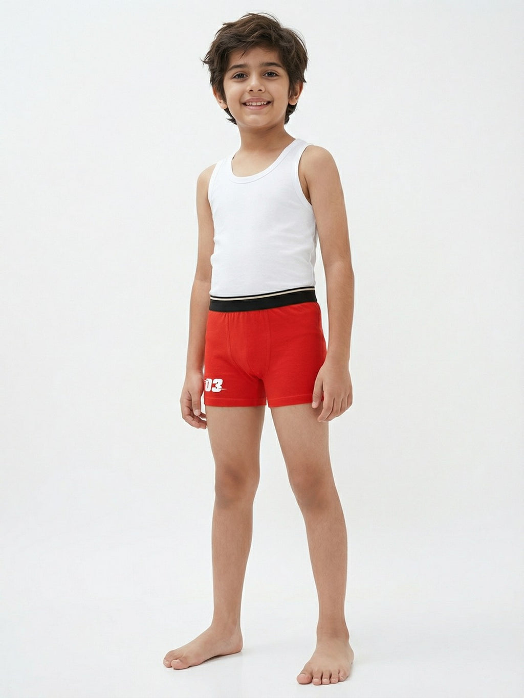 Marshall 03 Printed Red Boys Trunks - Paw Patrol©