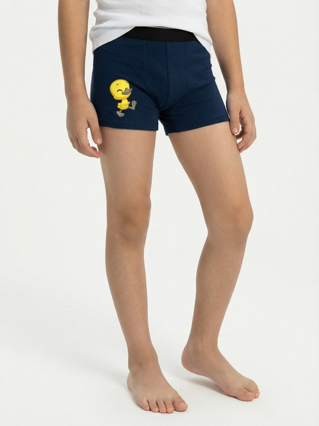 Chick & Rubble Printed Blue Boys Trunks - Paw Patrol©