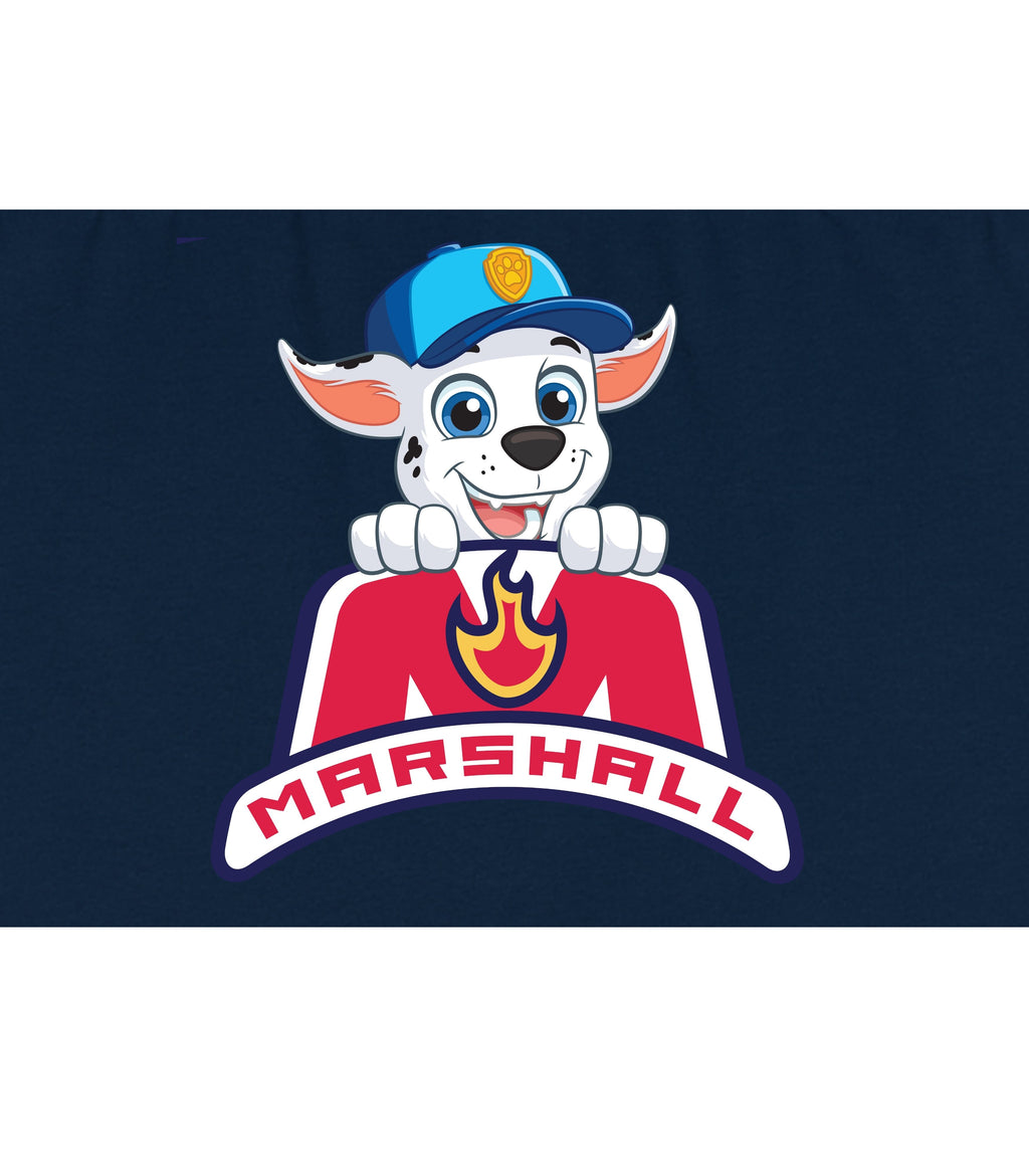 Navy Blue Paw Patrol Marshall Fire Rescue Boys Trunks