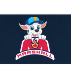 Navy Blue Paw Patrol Marshall Fire Rescue Boys Trunks
