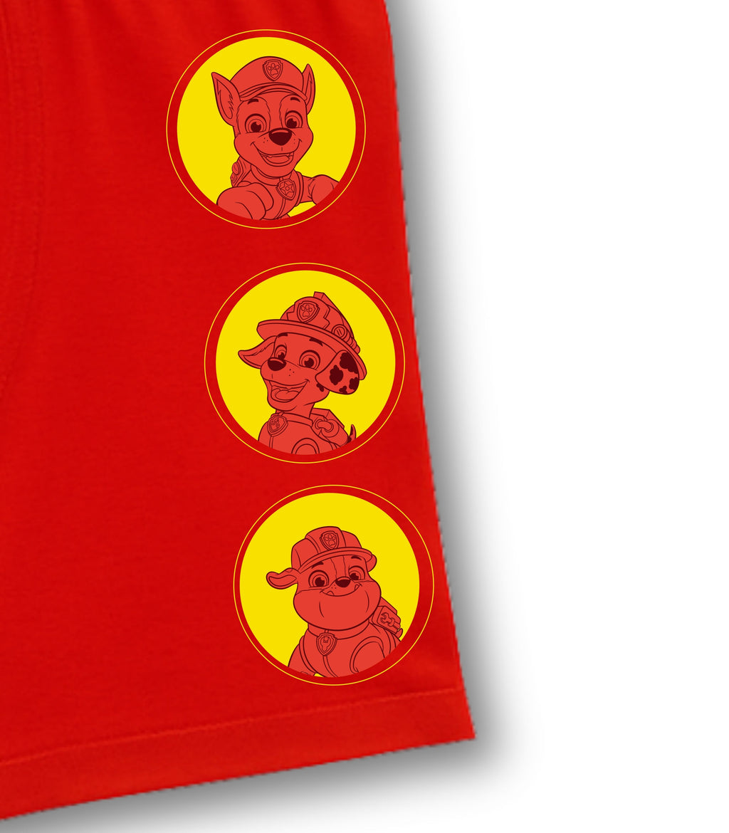 Red Paw Patrol Racing Pups Adventure Boys Trunks