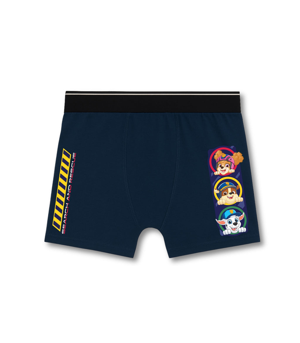 Navy Blue Paw Patrol Search and Rescue Action Boys Trunks
