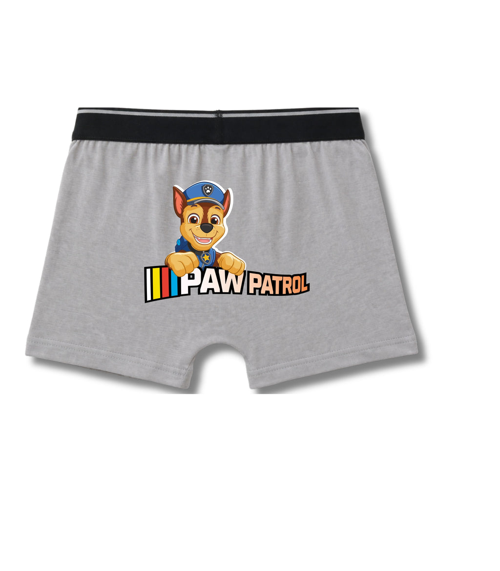 Grey Paw Patrol Chase Adventure Boys Trunks