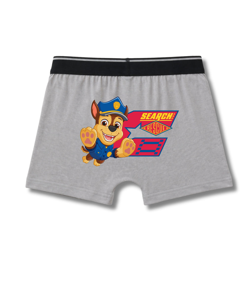 Grey Paw Patrol Let’s Roll Action Boys Trunks