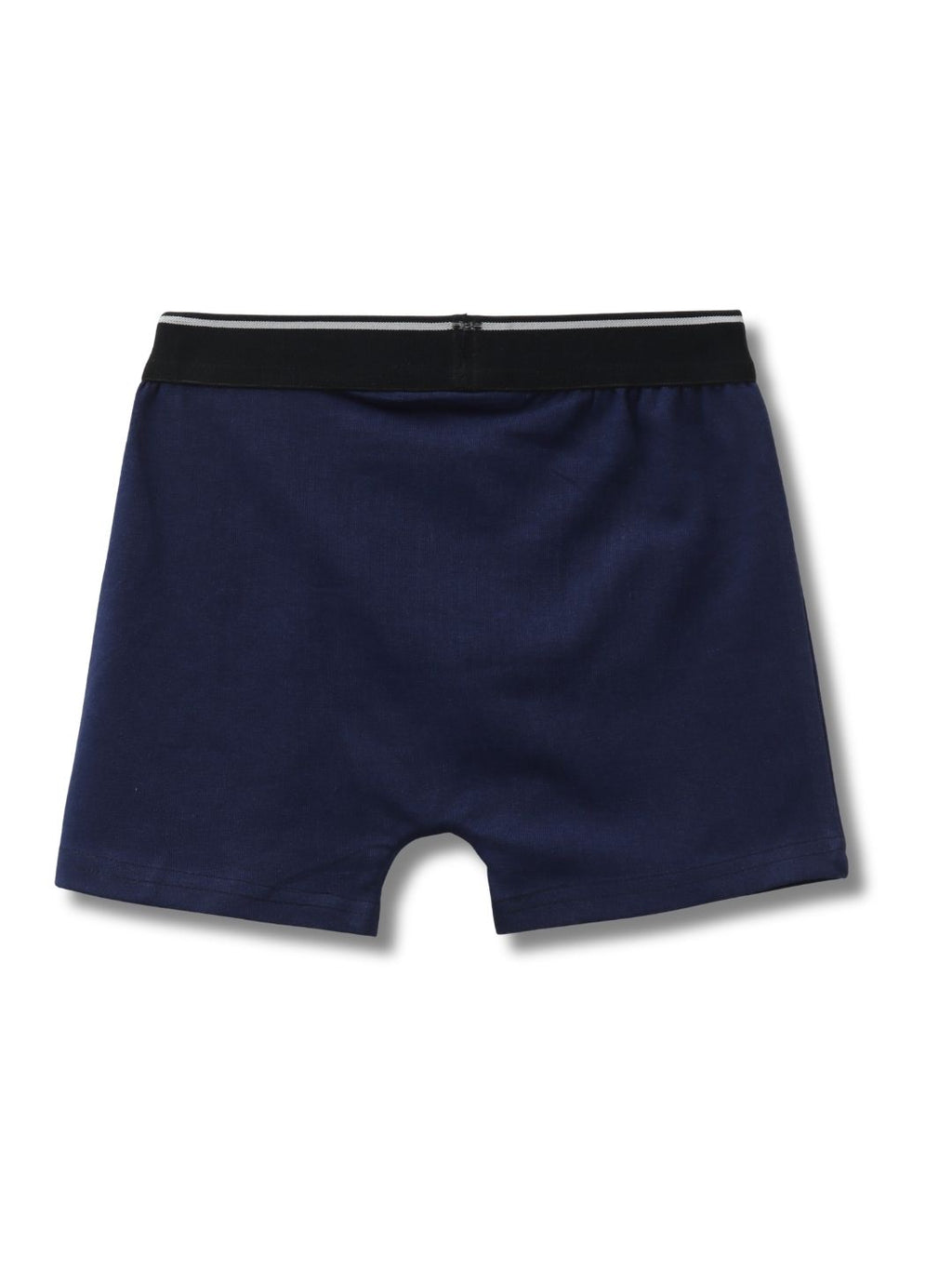 Navy Blue Racing Track Action Boys Trunks
