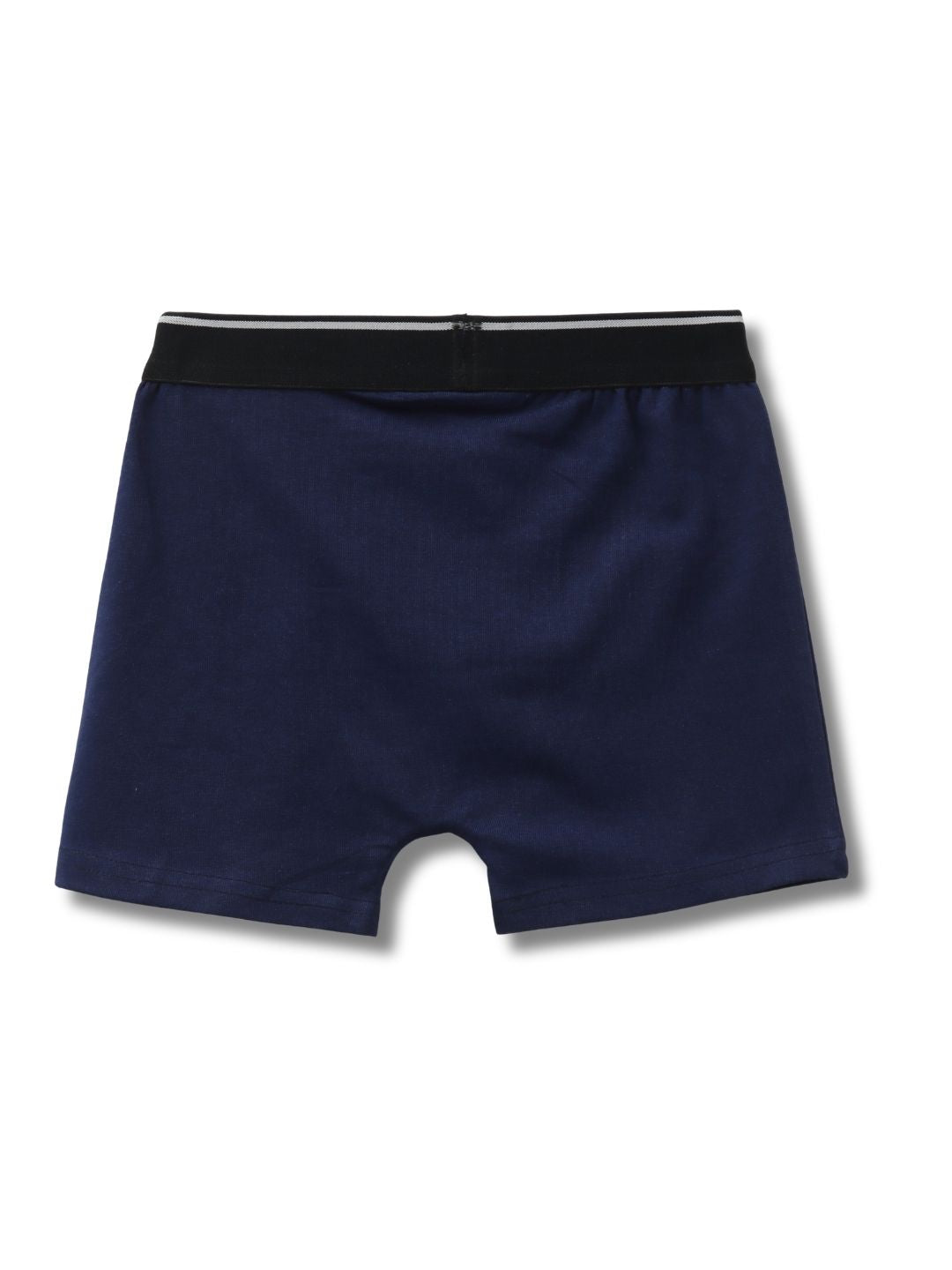 Navy Blue Racing Track Action Boys Trunks