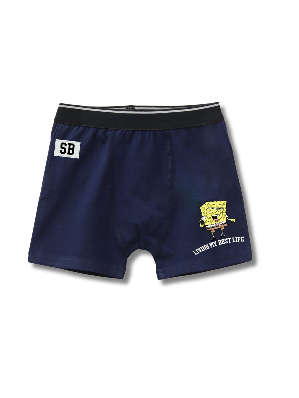 "Living My Best Life" Kids Boys Trunks - SpongeBob©