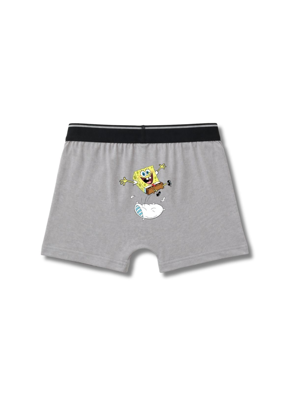 Sleep Time Cotton Stretch Kids Boys Trunks - SpongeBob©
