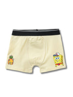Boys Cotton Stretch Kids Trunks - SpongeBob©