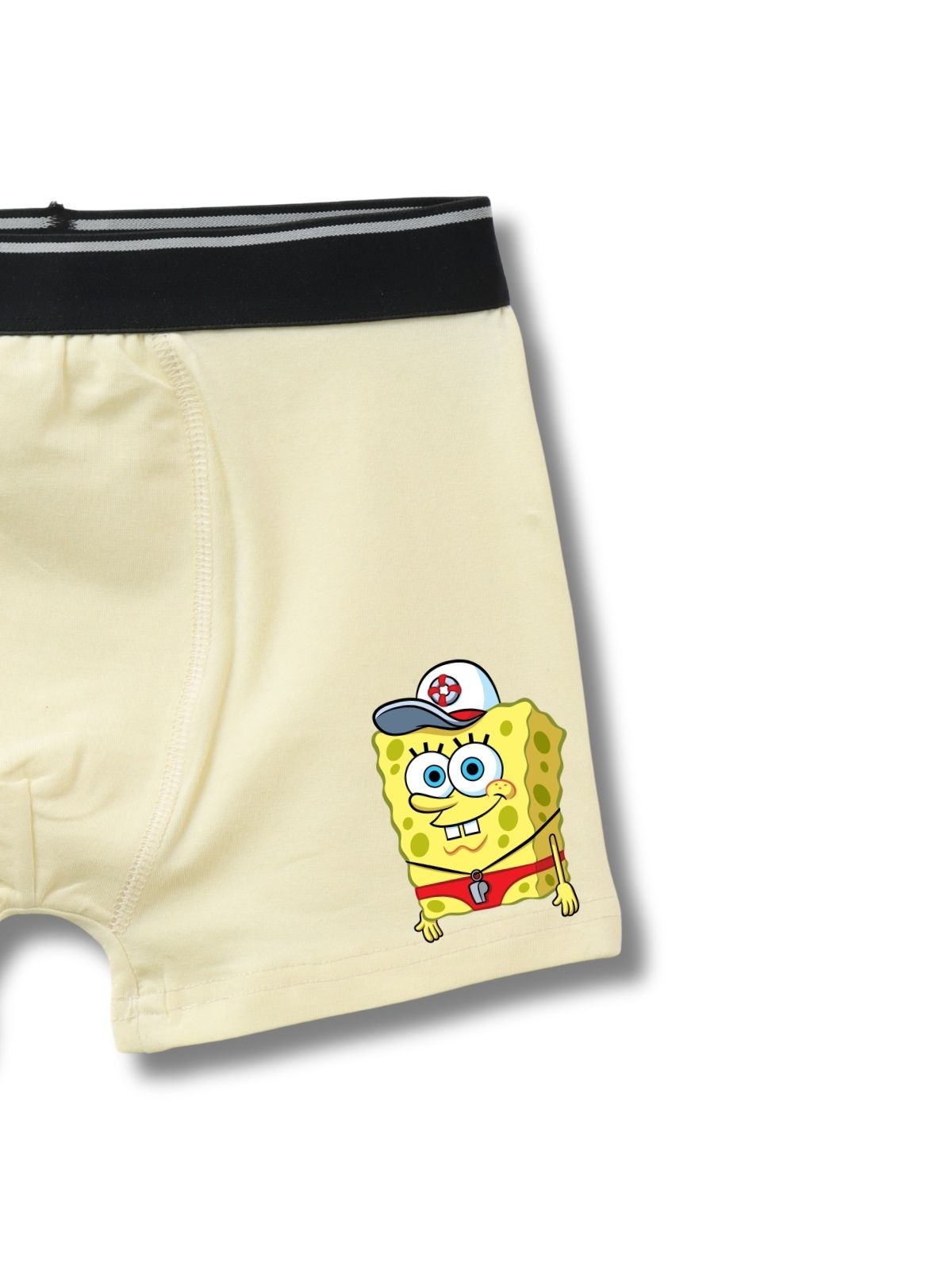 Boys Cotton Stretch Kids Trunks - SpongeBob©