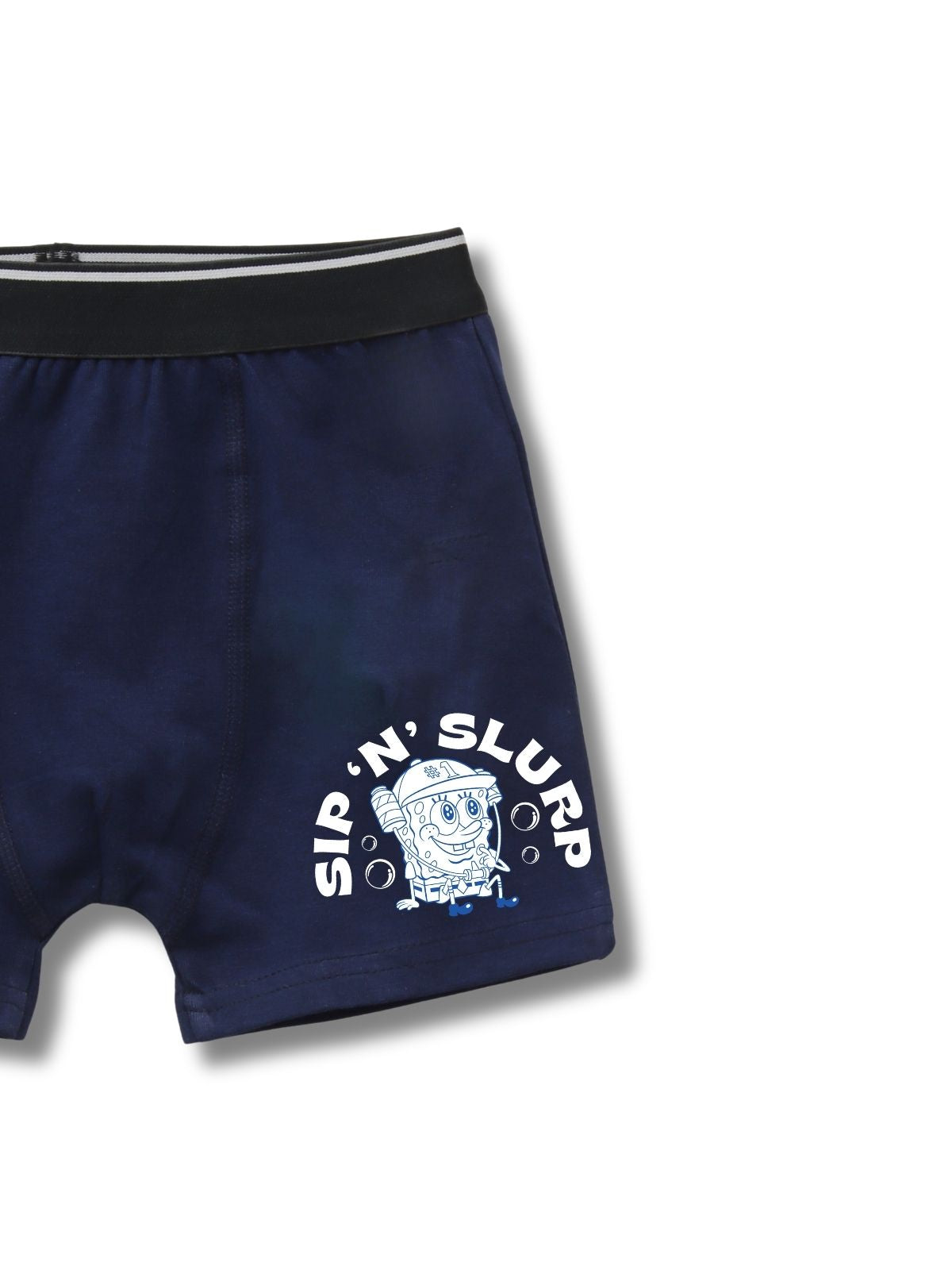 Boys Cotton Stretch Kids Trunks - SpongeBob©