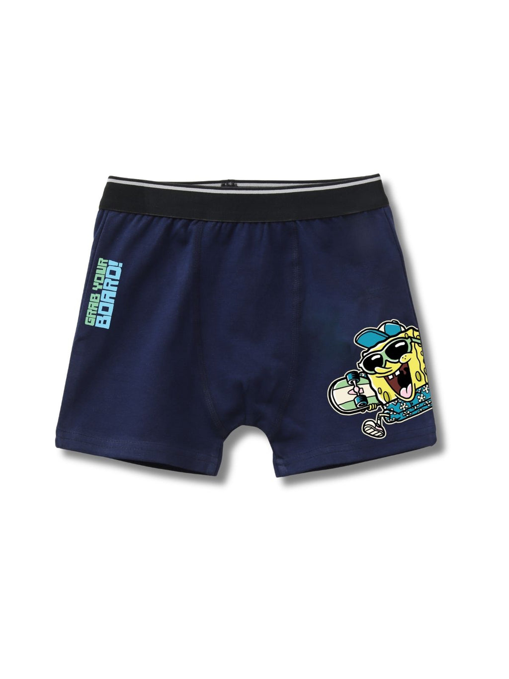 Grab Your Board! Graphic Kids Boys Trunks - SpongeBob©
