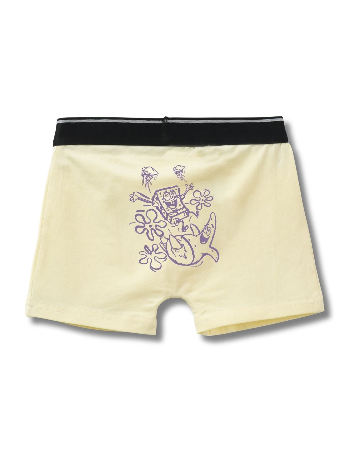 Oops! Graphic Boys Cotton Stretch Kids Trunks - SpongeBob©