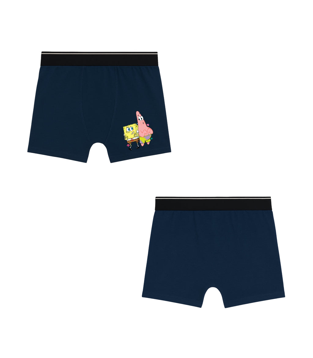 Patrick Star & Sponge Bob Blue Boys Trunks - SpongeBob©