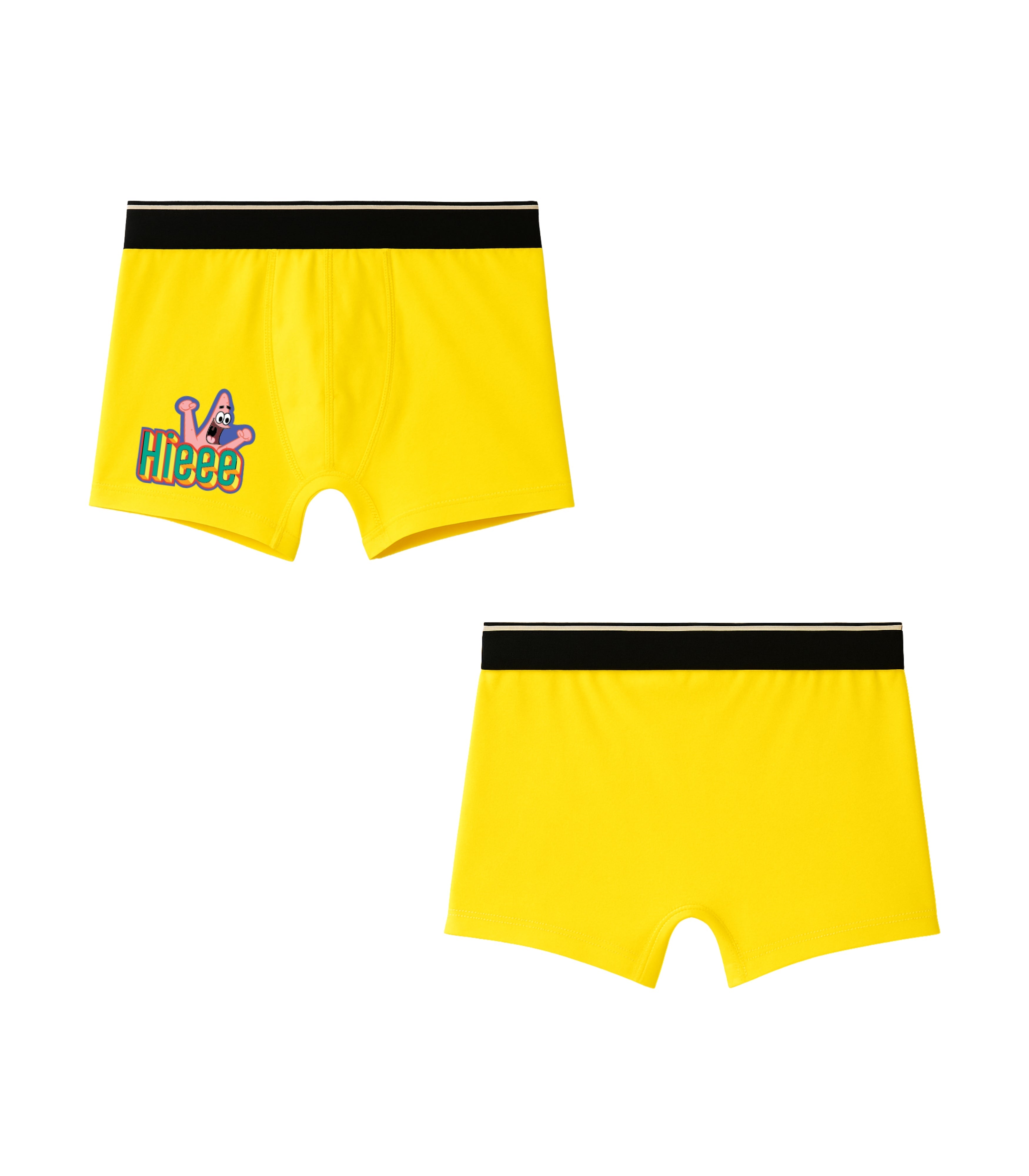 Excited Patrick Yellow Boys Trunks - SpongeBob©
