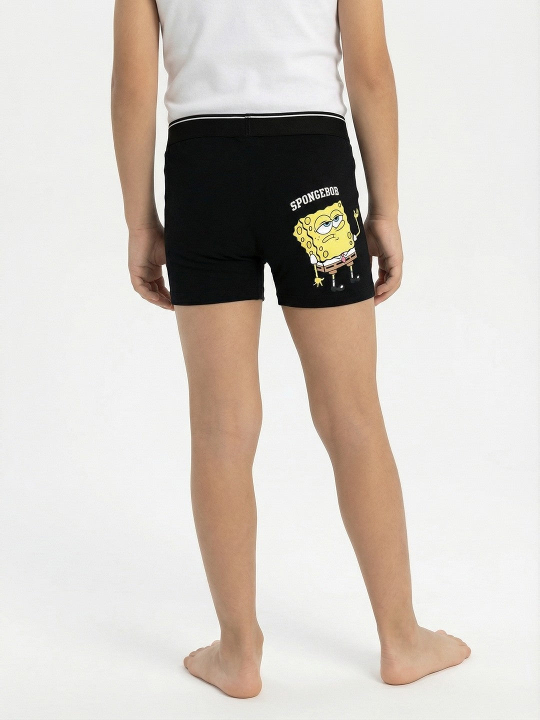 Classic Spongebob 1999 Black Boys Trunks - SpongeBob©
