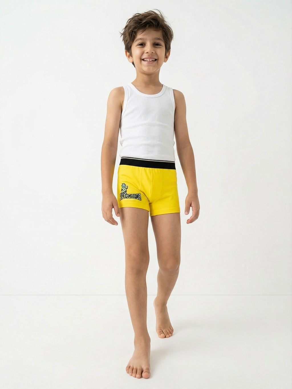 Dancing Spongebob Yellow Boys Trunks - SpongeBob©