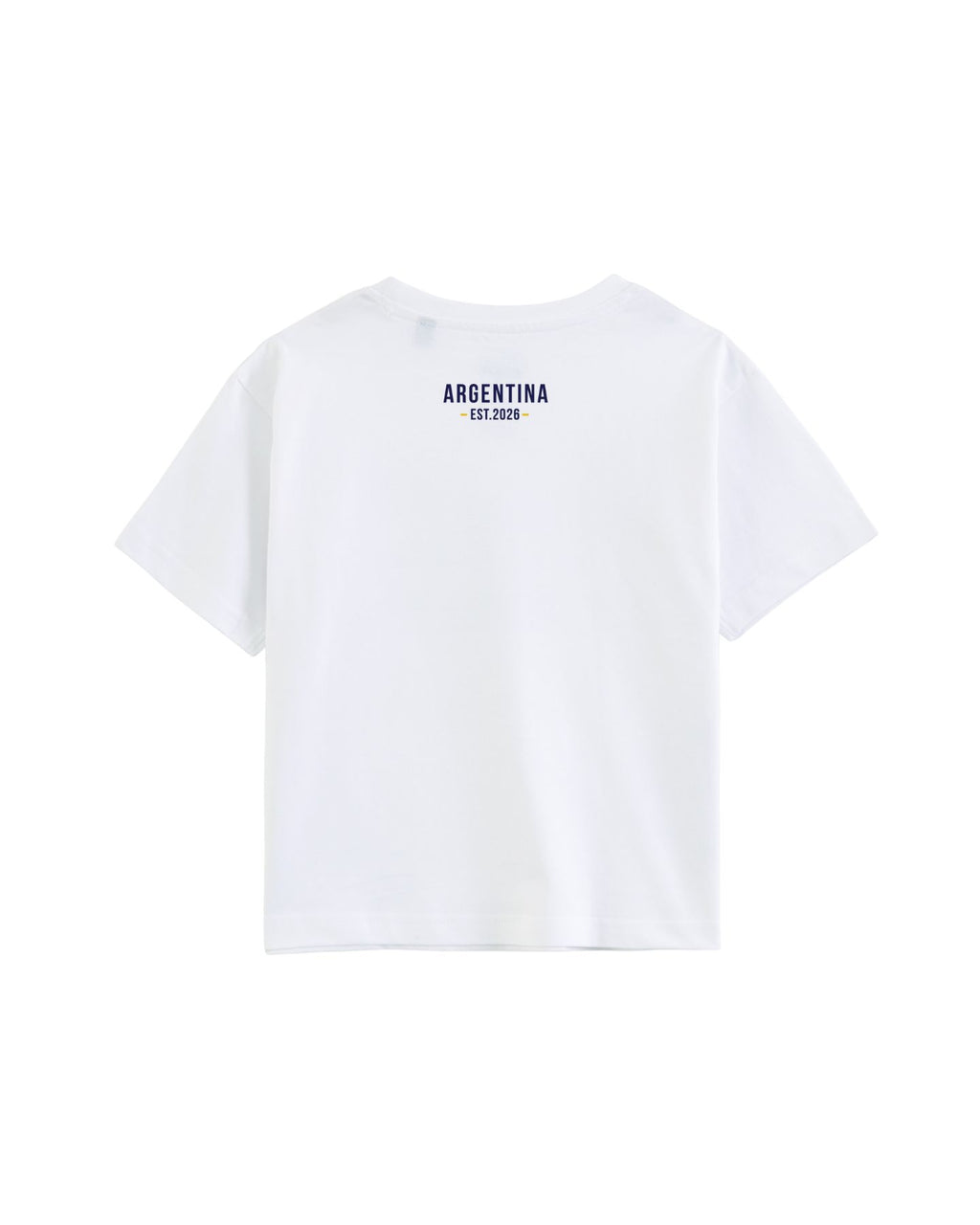 Kids Argentina Football Champions Graphic Printed Cotton T-Shirt