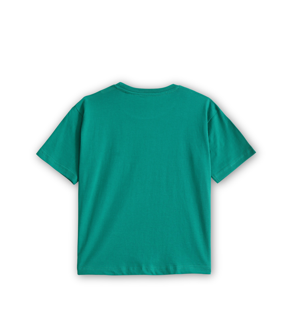 Teal Green Fun Sun Paw Patrol Kids T-Shirt